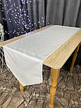 Скатертина-доріжка (раннер) на стіл тефлонова високої якості, 40 см х 170 см, фото 3