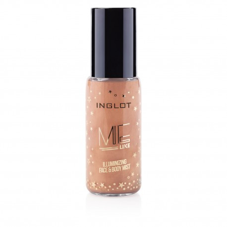 Фіксатор для макіяжу Inglot Me Like Illuminizing Face & Body Mist Bamboo