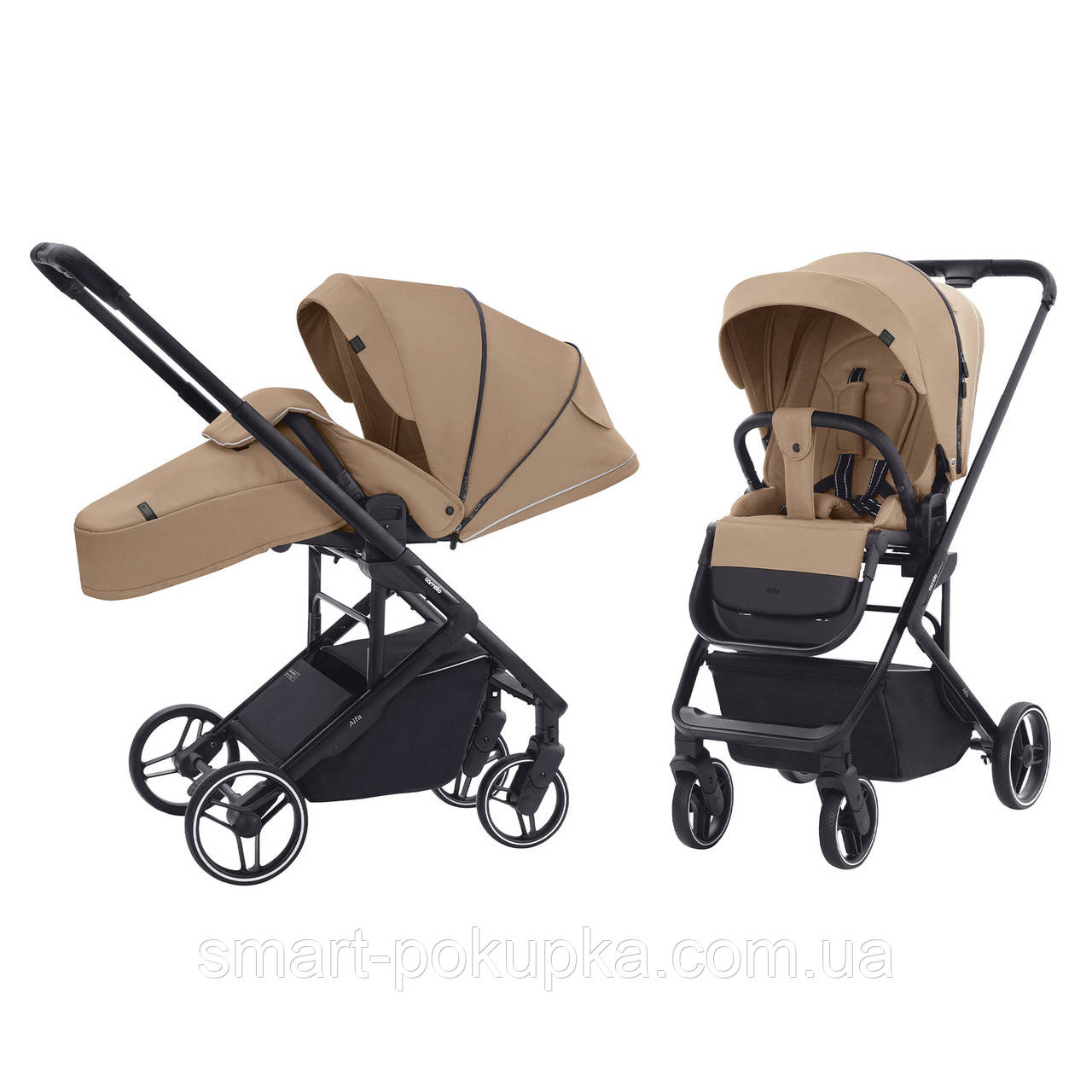 Прогулянкова коляска CARRELLO Alfa CRL-5508 Evening Beige /1/ MOQ