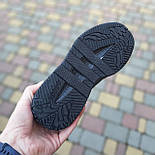 Чоловічі кросівки Adidas Niteball весна-осінь-літо демісезонні чорні з фіолетовим. Фото в живу. топ, фото 2