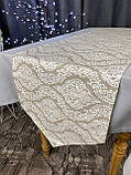 Скатертина-доріжка (раннер) на стіл тефлонова високої якості, 40 см х 170 см, фото 7
