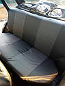 Чохли на сидіння Шевроле Лачетті (Chevrolet Lacetti) (модельні, окремий підголовник) Чорно-білий, фото 8