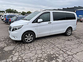 Дефлектори вікон (вітровики) Mercedes Vito 447 2014+ 2D (вставні, 2 шт.) (HEKO)