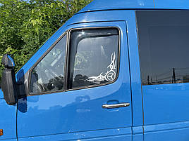 Дефлектори вікон (вітровики) Mercedes Sprinter 1996-2006 ( вставні ) ( (вставні)