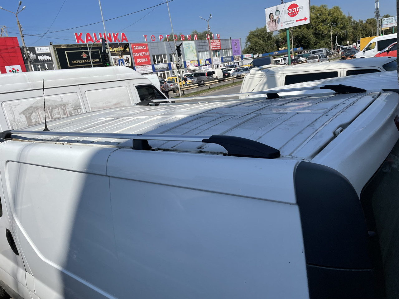 Рейлінги Хром - Renault Trafic 2015+, фото 1