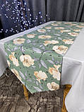 Скатертина-доріжка (раннер) на стіл тефлонова високої якості, 40 см х 170 см, фото 6