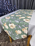 Скатертина-доріжка (раннер) на стіл тефлонова високої якості, 40 см х 170 см, фото 7