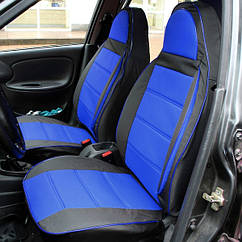 Чохли на сидіння Шевроле Авео Т250 Седан (Chevrolet Aveo T250 Sedan) 2006-2011 (модельні, шкірозамінник, Пілот)