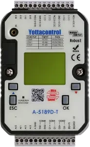 Контролер А-5190D (2DI, 2AI(0/4-20mA), 2AI(PT100: -50...+200C), 2DO,2AO, LCD-дисплей, USB2.0x1, MODBUS RTU)