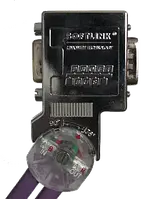 PROFIBUS-DP роз'єм, клема гвинт, 35° і 90° відведення