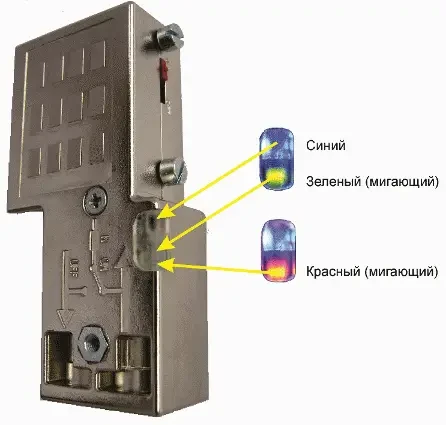 972-BA6000 Мережевий коннектор з LED - індикацією