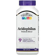 Суміш пробіотиків ацидофілус 21st Century "Acidophilus Probiotic Blend" (150 капсул)