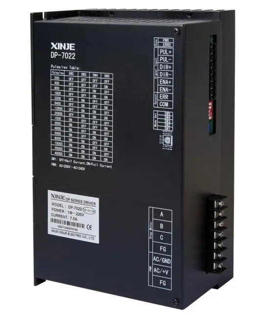 Драйвер 3-х фазного крокового двигуна DP-7022(24V; 0-7A)