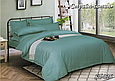 Якісна сімейна постільна білизна комплект із двома підковдрими, сімейний комплект постільного Страйп, фото 9