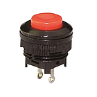 КнопкаDaier DS-501 RD, ON-(OFF), 2pin