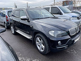 Дефлектори вікон (вітровики) BMW X5 (E70) — 4D 2007->. (HEKO)