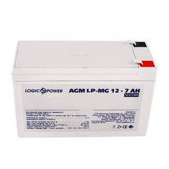 Акумуляторна батарея LogicPower 12 V 7 AH (LPM-MG 12 — 7 AH) AGM мультигель