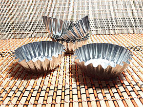 Форма для випікання кексів, тарталеток 6 шт