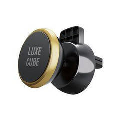 Тримач автомобільний Luxe Cube магнітний Black (88866686204)