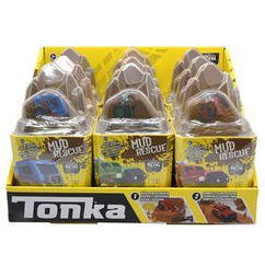 Игрушка Tonka Машинка метал.с тестом и аксесс. 4 вида