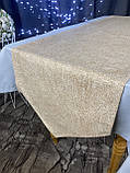 Скатертина-доріжка (раннер) на стіл тефлонова високої якості, 40 см х 170 см, фото 6
