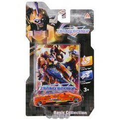 Игрушка Transcrasher Набор машинка-трансформер Леон с лончером