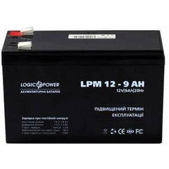 Акумуляторна батарея LogicPower 12 V 9 AH (LPM 12 — 9 AH) AGM