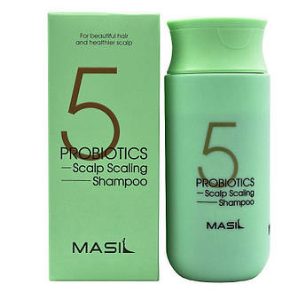 Глибокоочищувальний шампунь із пробіотиками Masil 5 Probiotics Scalp Scaling Shampoo 150 мл.
