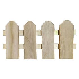 Дерев'яний парканчик під Ялинку 500*250 мм - без фарбування (від 5 секцій)