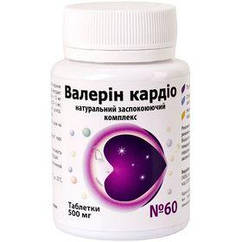 ВАЛЕРІН кардіо таб. 500 мг, No60