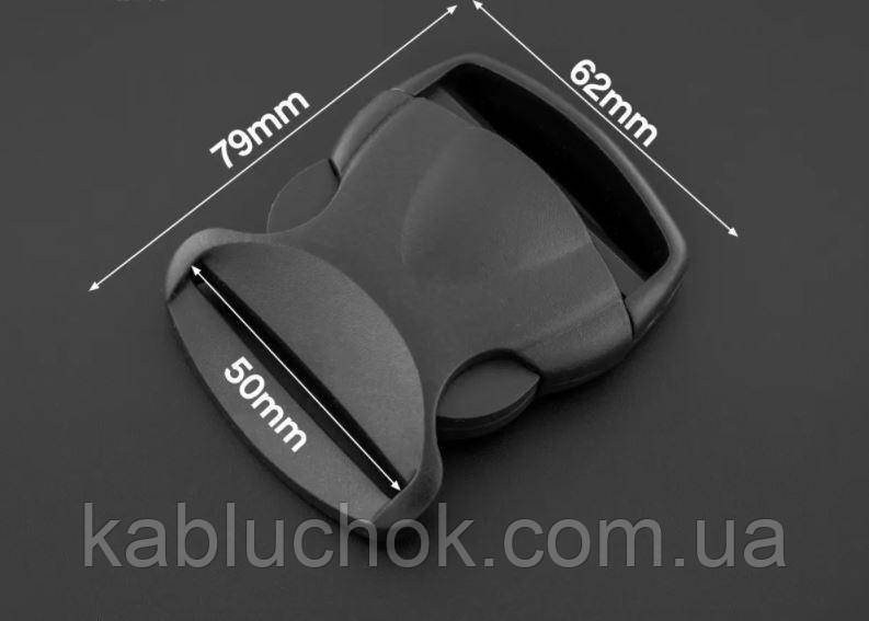 Карабін фастекс 50 мм, фото 1