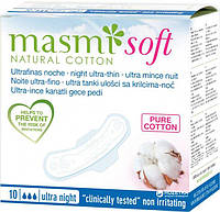 Гигиенические Прокладки Masmi Soft Ultra Night 10 шт (8432984000585)