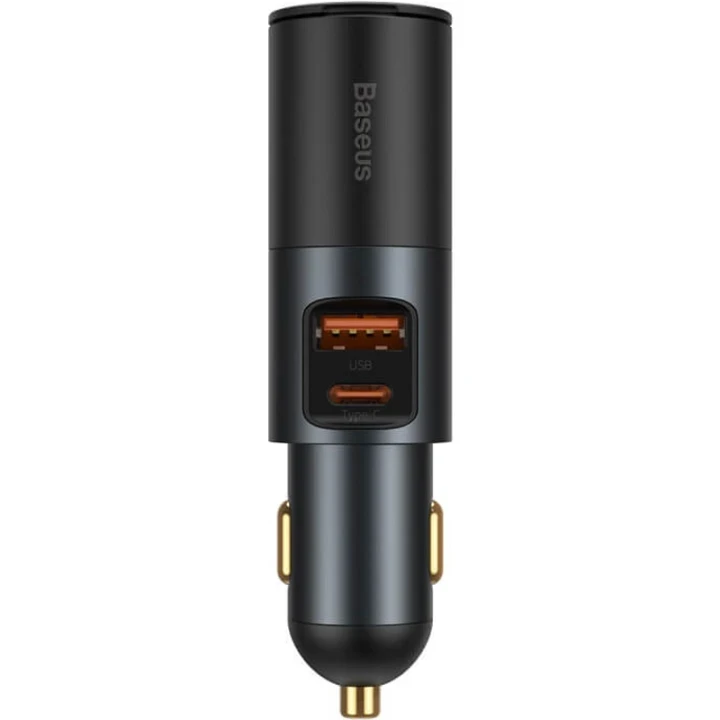 Автомобільний зарядний пристрій Baseus Share Together Fast Charge Car Charger Grey (CCBT-C0G)