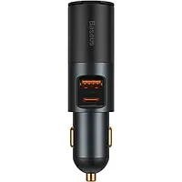 Автомобильное зарядное устройство Baseus Share Together Fast Charge Car Charger Grey (CCBT-C0G)