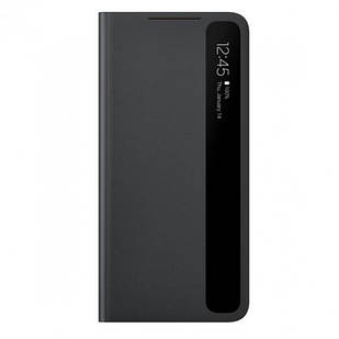 Оригінальний чохол Samsung Clear View Cover Black для Galaxy S21 Plus SM-G996