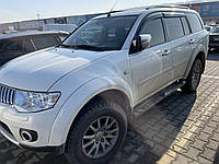 Дефлекторы окон (ветровики) Mitsubishi Pajero sport( монтеро спорт) 2009-> 4шт (HIC)