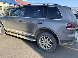 Дефлектори вікон (вітровики) VW Touareg 2003-2010 5D 4 шт (HIC)