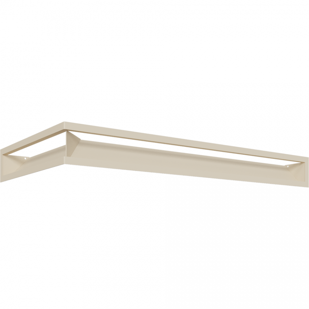LUFT SF кутовий правий кремовий 40x80x9