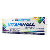 Комплекс витаминов для спортсменов на каждый день Vitaminall Sport Allnutrition 60 капсул