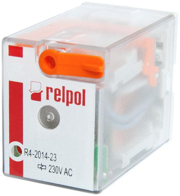 Реле проміжне RELPOL R4-2014-23-5220-WTL 6А 4CO 220V AC (електромеханічне)