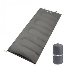 Спальник KingCamp Oxygen (KS3122) (grey, ліва)