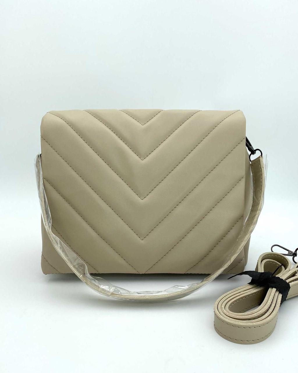 Сумка жіноча «Сара» бежева (код: 64009)