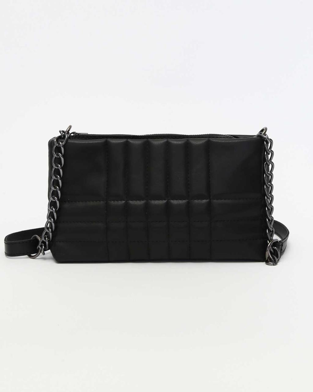 Жіноча сумка «Луіза» Чорна ( код: 60504 )