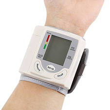 Автоматичний тонометр на зап'ястя CK-102S Automatic Blood Pressure / Вимірювач тиску, фото 3