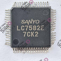 Микросхема LC7582E Sanyo Semicon корпус QFP64