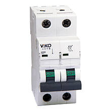 Автоматичний вимик. VIKO 2P 40A 4.5кА 230/400В тип С(6)