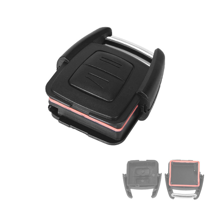 Ключ заготівка, корпус під чіп, 2кн, Opel, без леза, фото 1