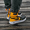 Чоловічі кросівки Nike Air Force 1 High Special Field Orange Black White, фото 8