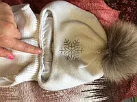 Як вшити в'язану шапку