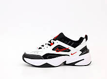 Жіночі кросівки Nike M2K Tekno White Black Red AV4789-104, фото 3